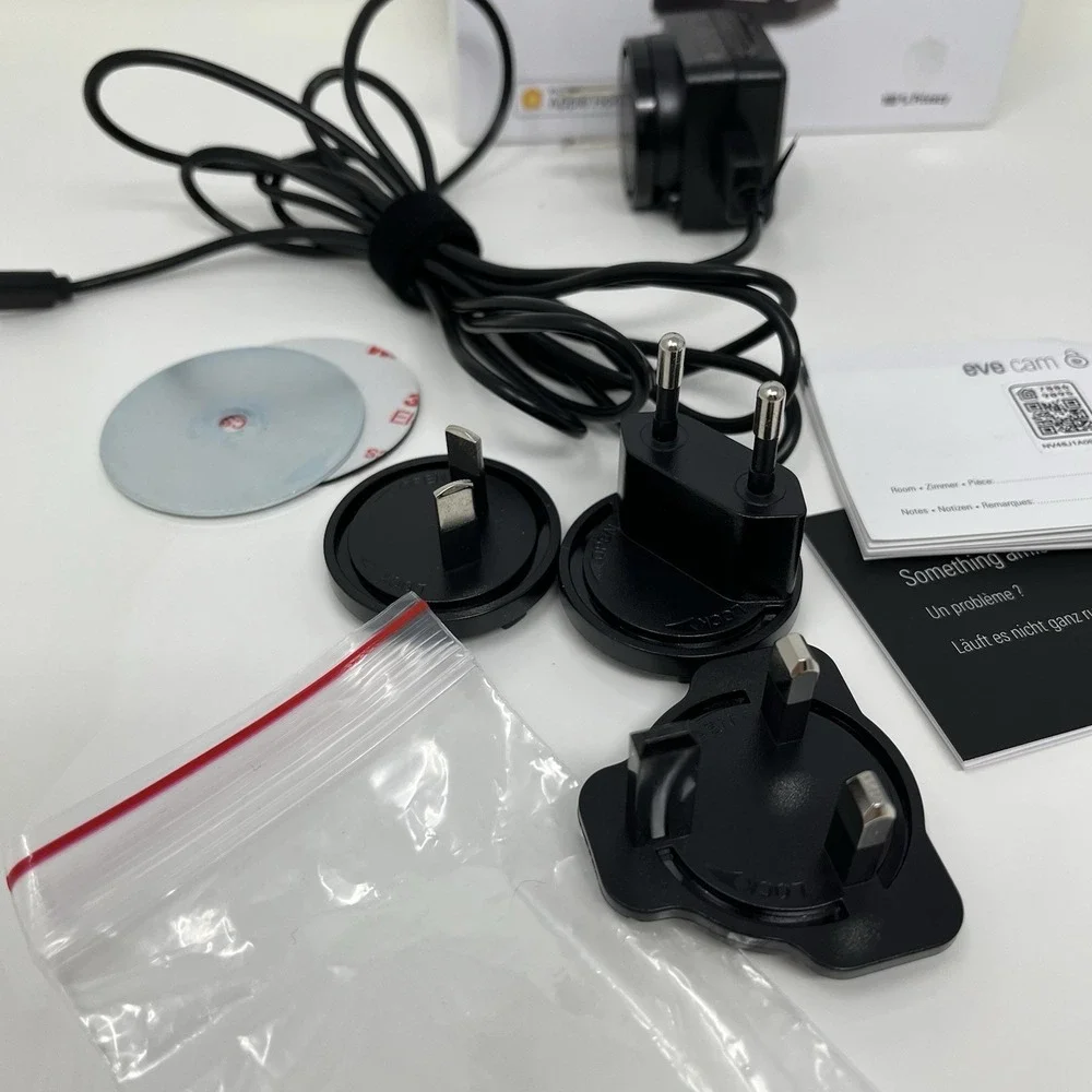 Eve Cam 501E Secure Indoor Camera Apple HomeKit Smart WiFi Camera Tested Working